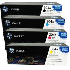 Hp 304A Original Multi Pack Toner Cartridges B/Y/M/C